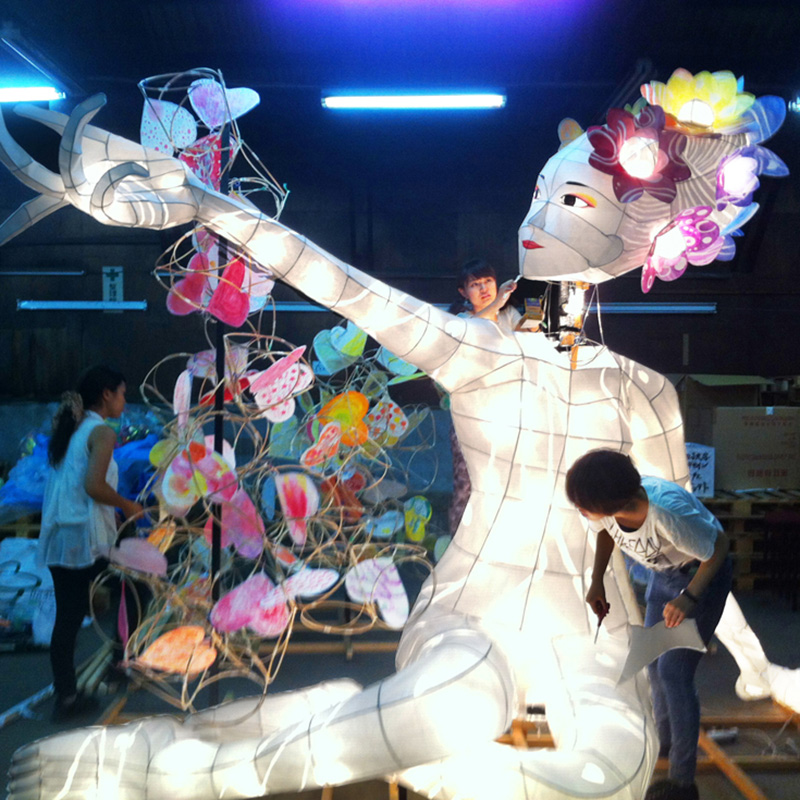 ねぶた小屋プロセス