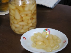 らっきょ漬け