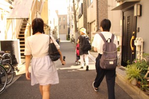 02_協力者の方の普段のお散歩に同行