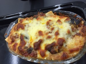 （4）小麦粉を使わないラザニア（これは美味！）